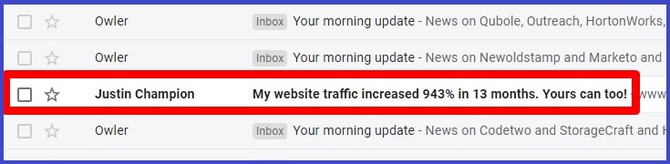 effective emails subject line