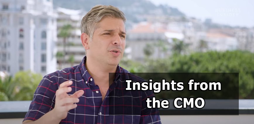 Insights from the Chief Marketing Officer