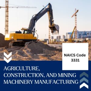 Buy NAICS Code 3331 B2B email List