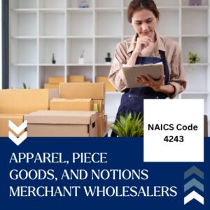 Buy NAICS Code 4243 B2B email List