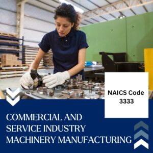 Buy NAICS Code 3333 B2B email List