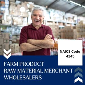 Buy NAICS Code 4245 B2B email List