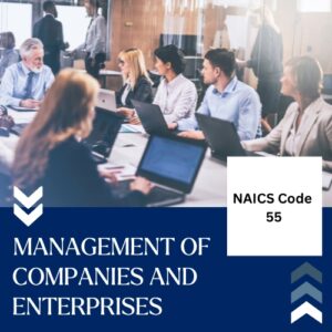 Buy NAICS Code 55 B2B email List