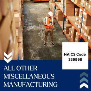 Buy NAICS Code 339999 B2B email List
