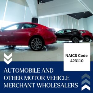 Buy NAICS Code 423110 B2B email List
