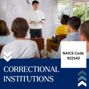 NAICS Code 922140 – Correctional Institutions Email List