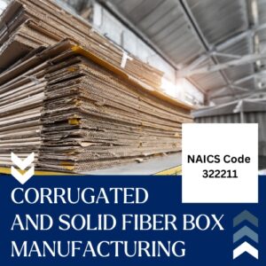 NAICS Code 322211 – Corrugated and Solid Fiber Box Manufacturing Email List