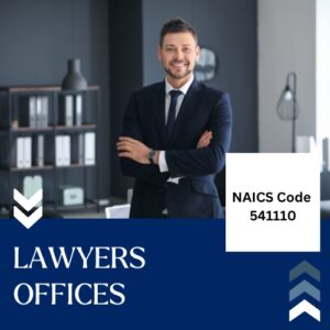 NAICS Code 541110 – Lawyers Offices Email List