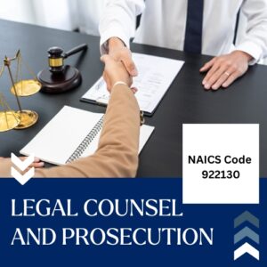NAICS Code 922130 – Legal Counsel and Prosecution Email List