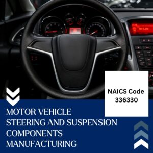 NAICS Code 336330 – Motor Vehicle Steering and Suspension Components Manufacturing Email List