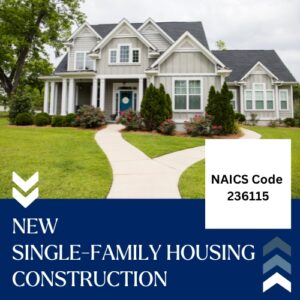 NAICS Code 236115 – New Single-Family Housing Construction Email List
