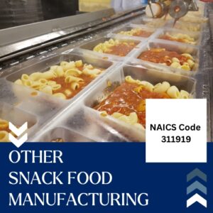 NAICS Code 311919 – Other Snack Food Manufacturing Email List