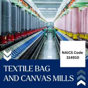 NAICS Code 314910 – Textile Bag and Canvas Mills Email List