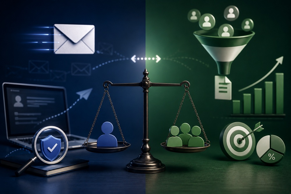 Cold email vs lead generation legal, tactical, and economic differences