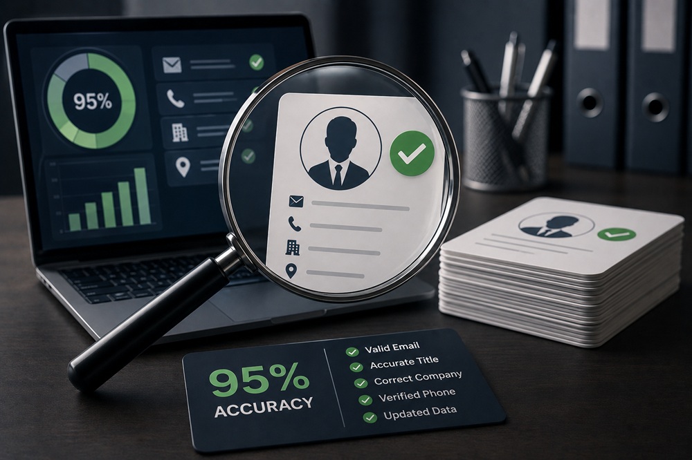 How accurate is B2B contact data What 95% accuracy actually means