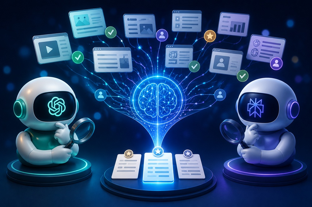 How do AI engines like ChatGPT and Perplexity choose which sources to cite