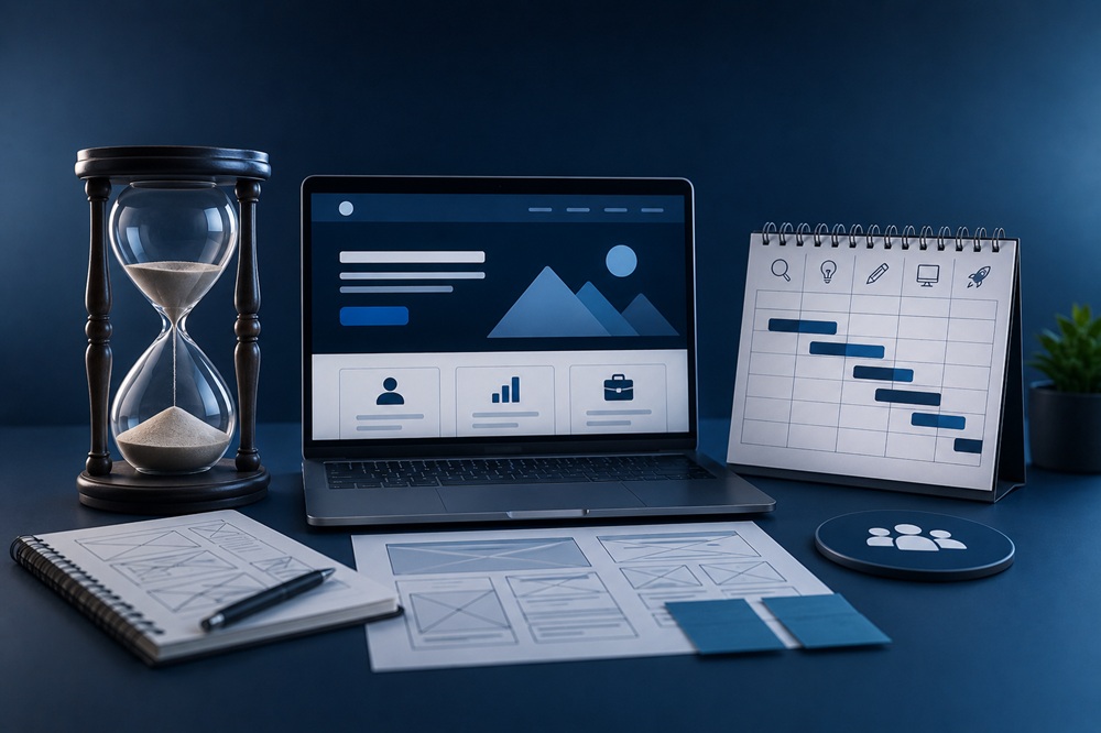How long should a B2B website redesign take