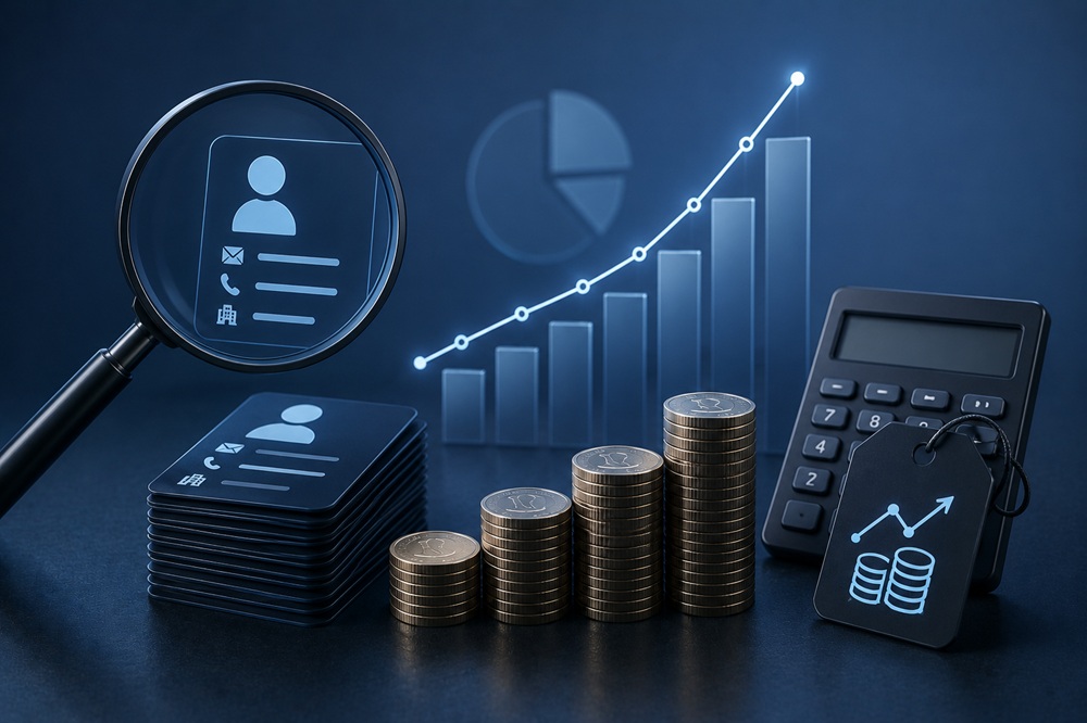 How much does B2B contact data cost in 2026