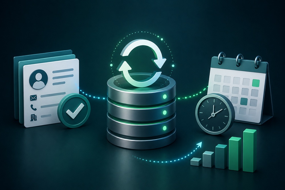How often should B2B databases be refreshed