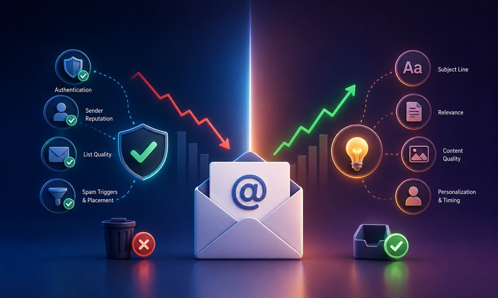 How to fix declining email open rates (deliverability vs creative)