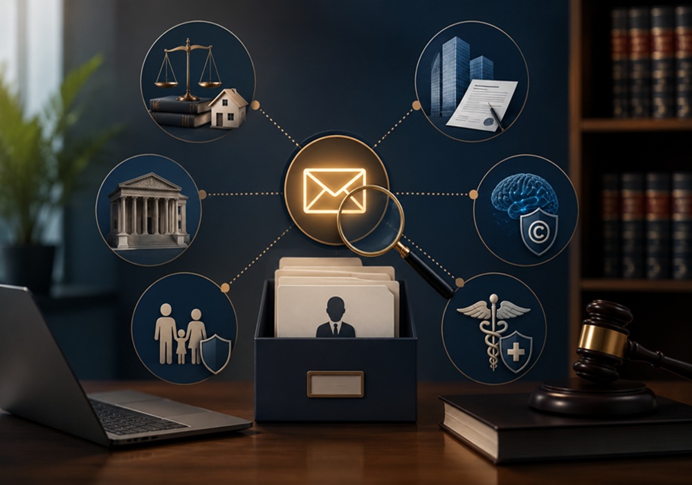 How to source attorney email lists by practice area