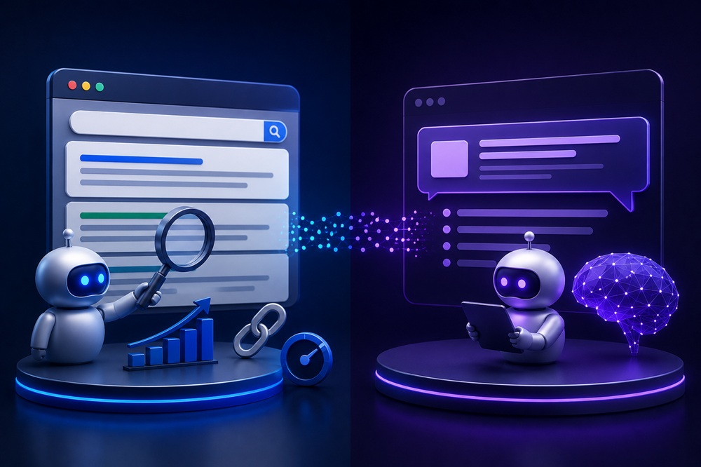 What is AI Engine Optimization (AEO) and how does it differ from SEO