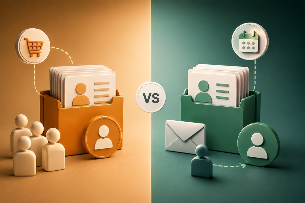 What is list rental vs list purchase for consumer marketing