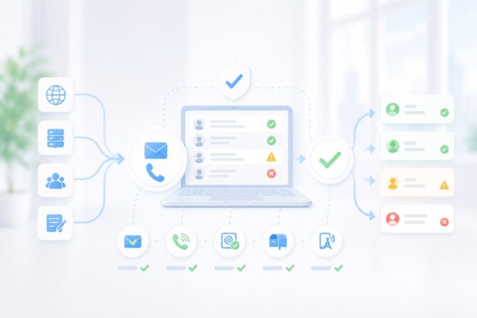 How Vendors Verify Emails and Phone Numbers