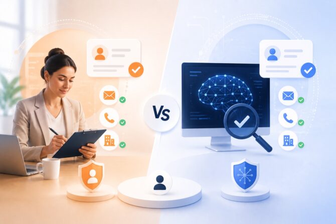 Human-Verified vs. Algorithm-Verified Data Which Is Better